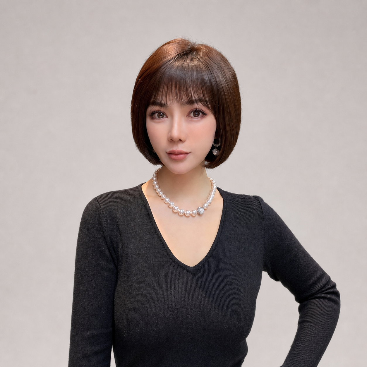 小清新初戀波波頭全真髮