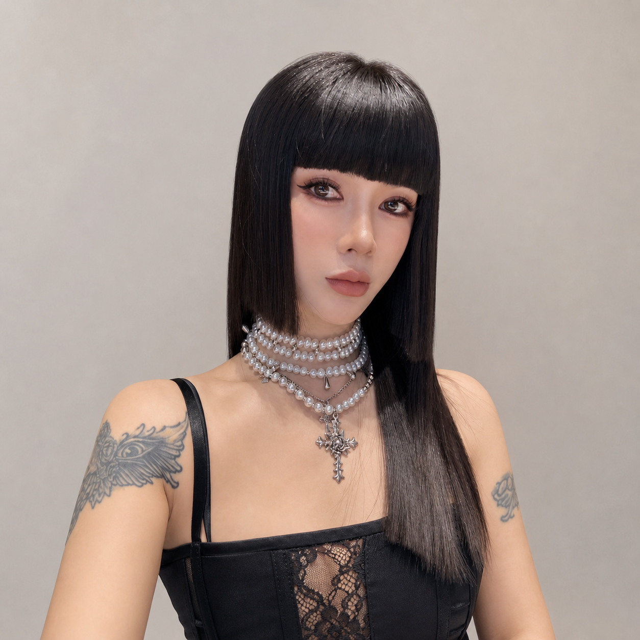 公主切長髮超洋氣全真髮
