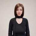 中長直髮微微內扣全真髮